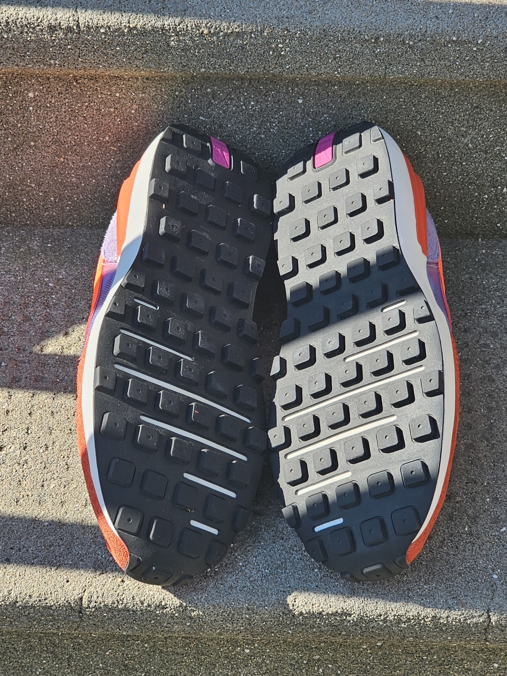 Nike Waffle One 'Active Fuchsia' DC2533-800 Women's Shoes Size 9 Orange & Purple - Picture 12 of 14